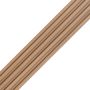 Lamele Ścienne SPC Wysokie Dąb Złoty Mat 1,7 x 14,9 cm – dł. 2,8 m