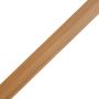 Listwa Kompozytowa Lamelowa typu F Premium Dąb Naturalny / Czarny 36,5 x 49,5 mm – dł. 2,9 m