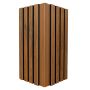 Listwa Kompozytowa Kątowa Premium Dąb Naturalny 50 x 50 mm do lameli elewacyjnych Premium– dł. 2,9 m