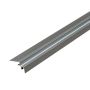 Narożnik wewnętrzny aluminiowy 3,5 mm do paneli ściennych Ciemny Szary Mat – 2,9 m