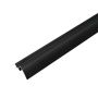 Narożnik wewnętrzny aluminiowy 3,5 mm do paneli ściennych Czarny Mat – 2,9 m