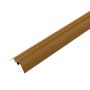Narożnik wewnętrzny aluminiowy 3,5 mm do paneli ściennych Złoty Mat – 2,9 m