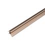Narożnik zewnętrzny aluminiowy 3,5 mm do paneli ściennych Miedziany Mat – 2,9 m