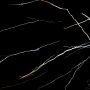 Panel Ścienny SPC Marmur Marquina Czarny Połysk 120 x 280 cm 4 mm