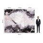 Panel Ścienny XXL Orobico Czarny Połysk 120 x 280 cm 3 mm – zestaw 3 szt. (ABC)