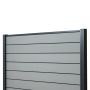 Panel ogrodzeniowy kompozytowy Standard Szary – 2 słupki