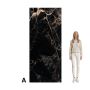 Panel Ścienny XXL Portoro Czarny Połysk 120 x 280 cm 3 mm (A)