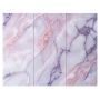 Panel Ścienny XXL Statuario Różowy Połysk 120 x 280 cm 3 mm (A)