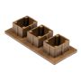 Zaślepka do profili dekoracyjnych 9 x 4 cm Premium Teak