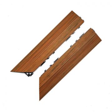 Podest Tarasowy Kompozytowy Premium Narożny Prawy Amber