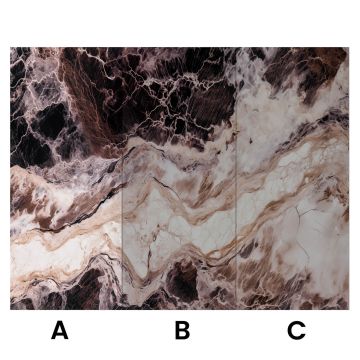 Panel Ścienny XXL Emperador Czarny Połysk 120 x 280 cm 3 mm (A)