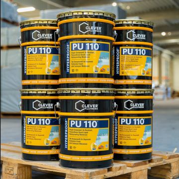 Hydroizolacja Poliuretanowa Jednoskładnikowa CLEVER PU110 – 25 kg