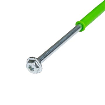 Kołek Rozporowy Ramowy 10x300 mm + wkręt z łbem podkładkowym TORX 7x300 mm – 1 szt.