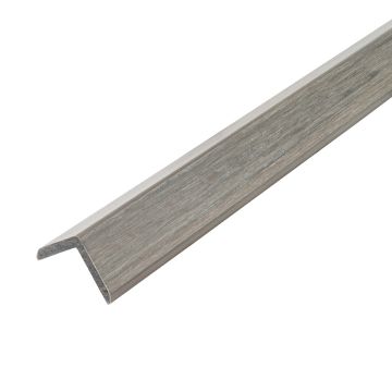 Listwa Kompozytowa Kątowa Polimer Antique 50×50 mm – dł. 3 m (szara)