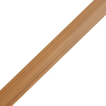 Listwa Kompozytowa Lamelowa typu F Premium Dąb Naturalny / Czarny 36,5 x 49,5 mm – dł. 2,9 m