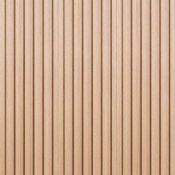  Lamele Ścienne SPC Niskie Dąb Naturalny Mat 1,2 x 15,5 cm – dł. 2,8 m 