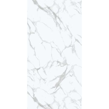Panel Ścienny SPC Marmur Calacatta Biały Połysk Mat 60 x 120 cm 4 mm