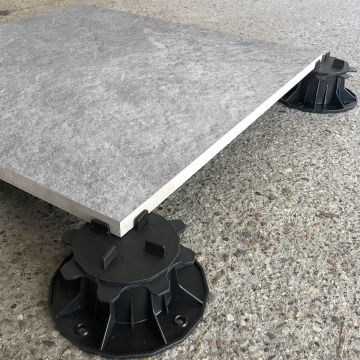 Płyta Tarasowa Gresowa Quarzo Light Gray 60x60x2 cm