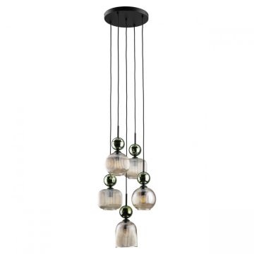 Lampa wisząca SOPHIA COGNAC Zielona 11149