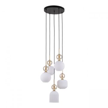 Lampa wisząca SOPHIA COGNAC Złota 11593