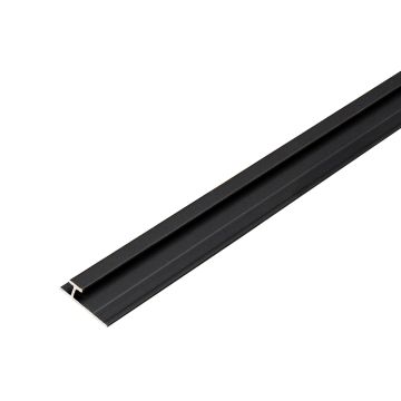 Łącznik aluminiowy 3,5 mm do paneli ściennych Czarny Mat – 2,9 m