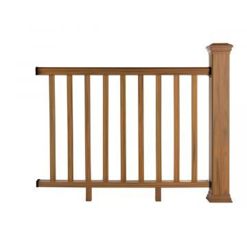 Balustrada kompozytowa Amber 140 x 113 cm (1 słupek)