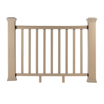 Balustrada kompozytowa Ecru 157 x 113 cm (2 słupki)