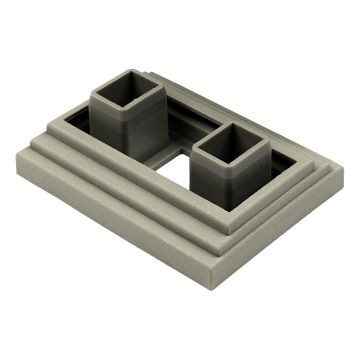 Element mocujący do profili dekoracyjnych 9 x 4 cm Premium Antique