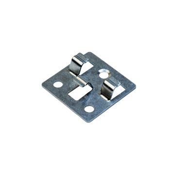 Klips ze stali nierdzewnej do deski Bezszwowej+ wkręt 50 szt.