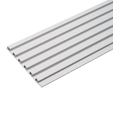  Lamele Ścienne SPC Niskie Tweed Jasny Mat 1,2 x 15,5 cm – dł. 2,8 m 