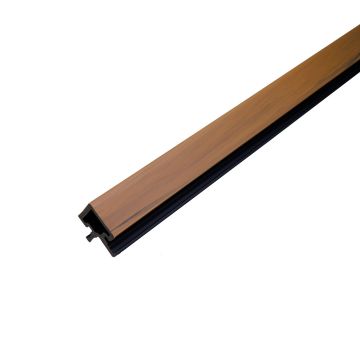 Listwa Kompozytowa narożna Lamelowa Premium Złoty Dąb / Czarny 36,5 mm – dł. 2,9 m