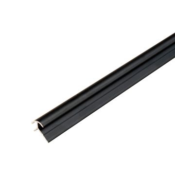 Narożnik zewnętrzny aluminiowy 3,5 mm do paneli ściennych Czarny Mat – 2,9 m
