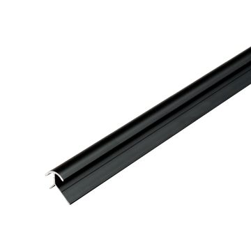 Narożnik zewnętrzny aluminiowy 4,5 mm do paneli ściennych Czarny Mat – 2,9 m