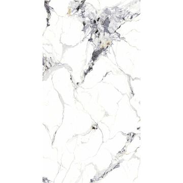 Panel Ścienny SPC Marmur Carrara Biały Połysk 120 x 280 cm 4 mm (C)