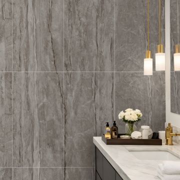 Panel Ścienny SPC Kamień Monza Czarny Mat 60 x 120  4 mm