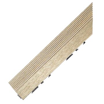 Podest Tarasowy Kompozytowy Premium Narożny Lewy Ecru