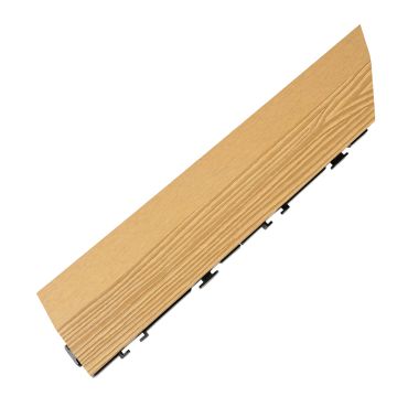 Podest Tarasowy Kompozytowy 3D Narożny Lewy Miodowy Teak