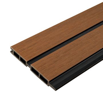Deska Ogrodzeniowa Lamelowa DUO Premium Teak/Czarny – dł. 1,8 m