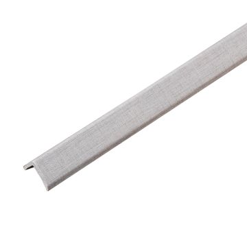 Listwa Zakończeniowa SPC Tweed Ciemny Mat 1 x 2 cm – dł. 2,8 m