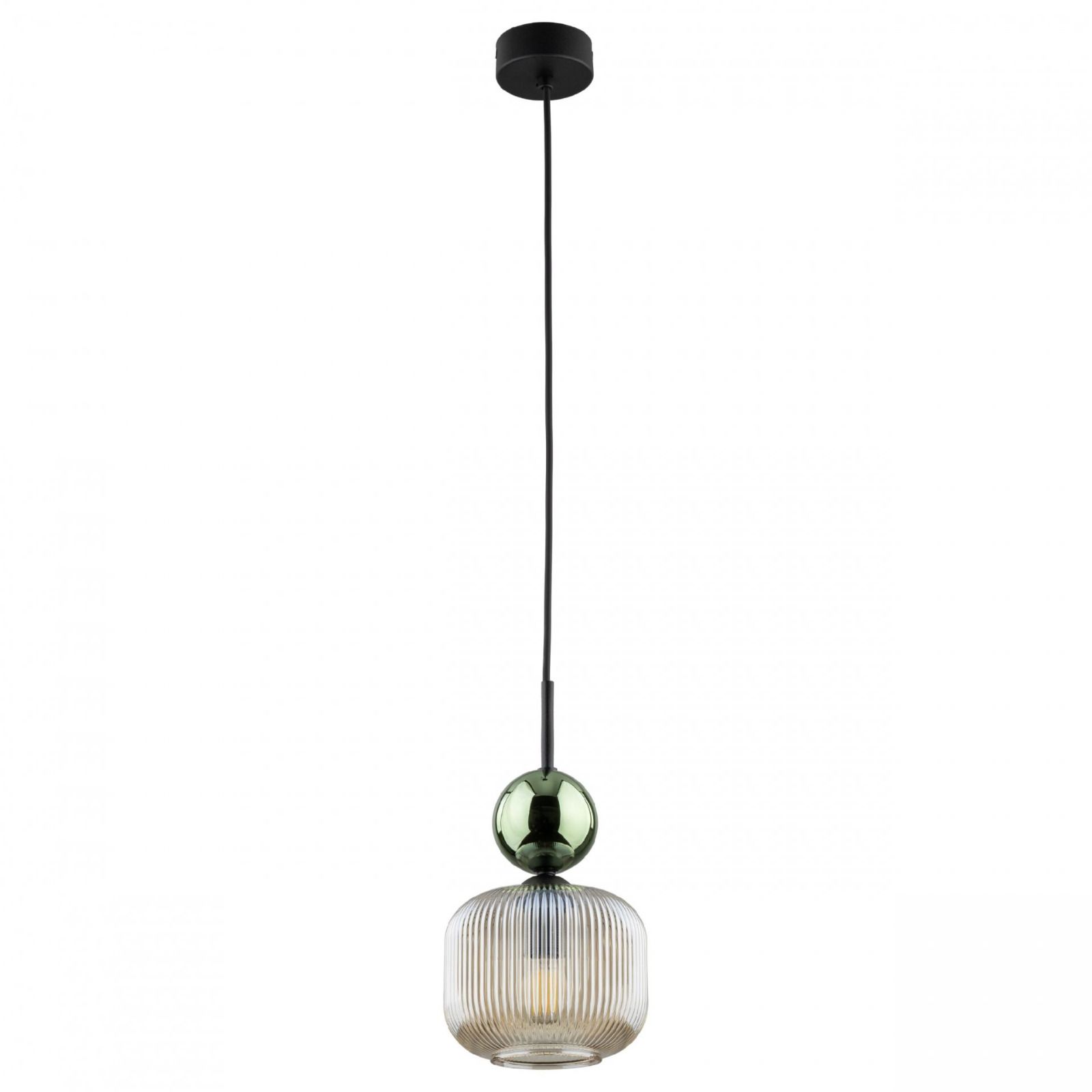 Lampa wisząca SOPHIA COGNAC ZIelona 11144