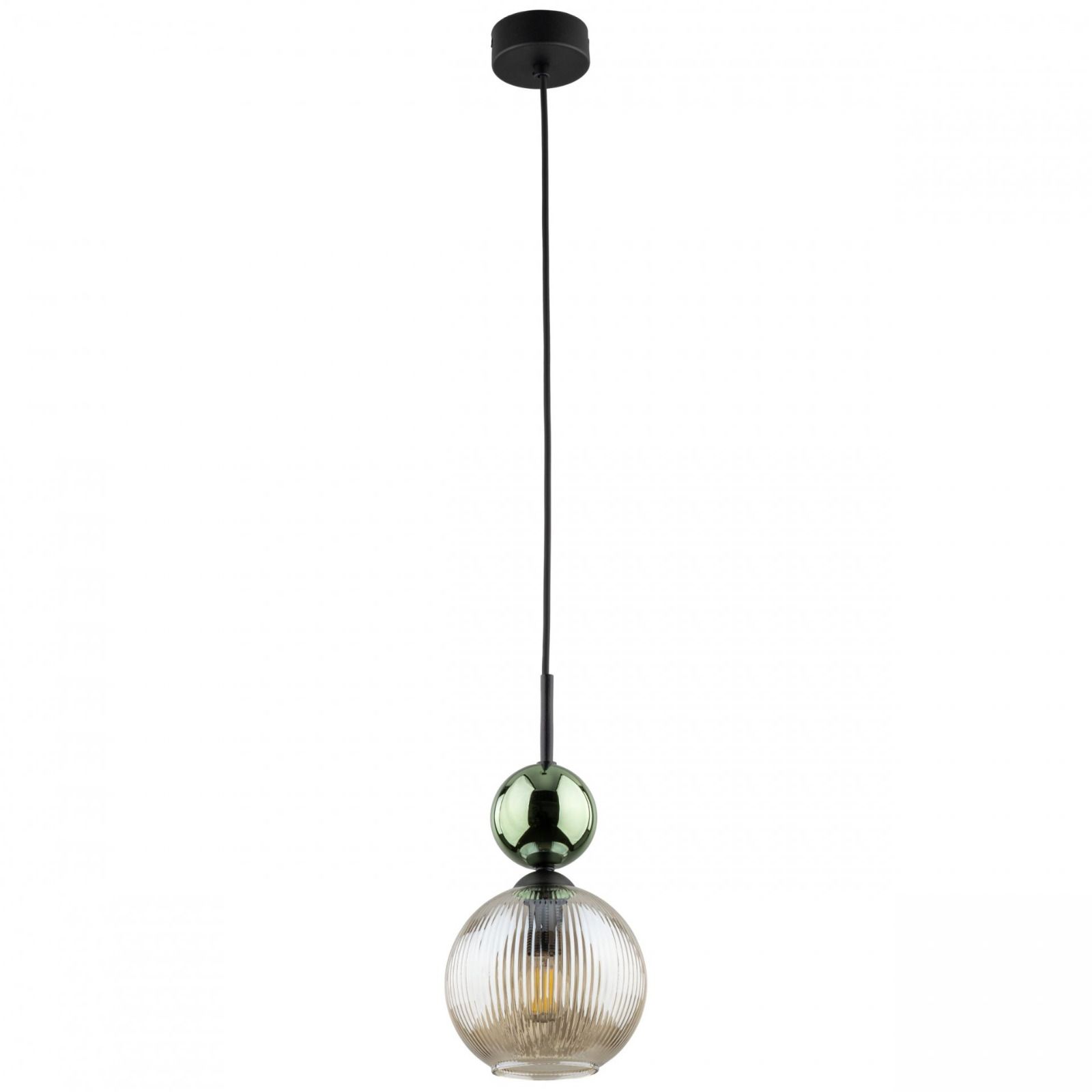 Lampa wisząca SOPHIA COGNAC Zielona 11145