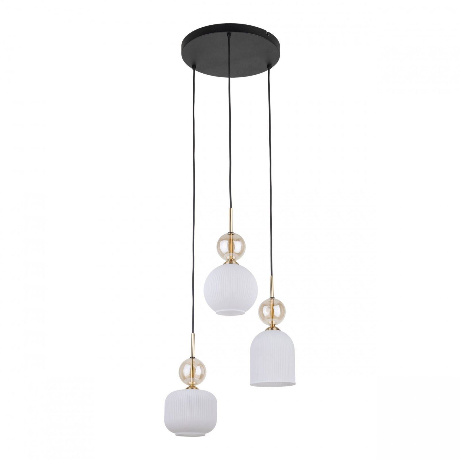 Lampa wisząca SOPHIA COGNAC Złota 11592