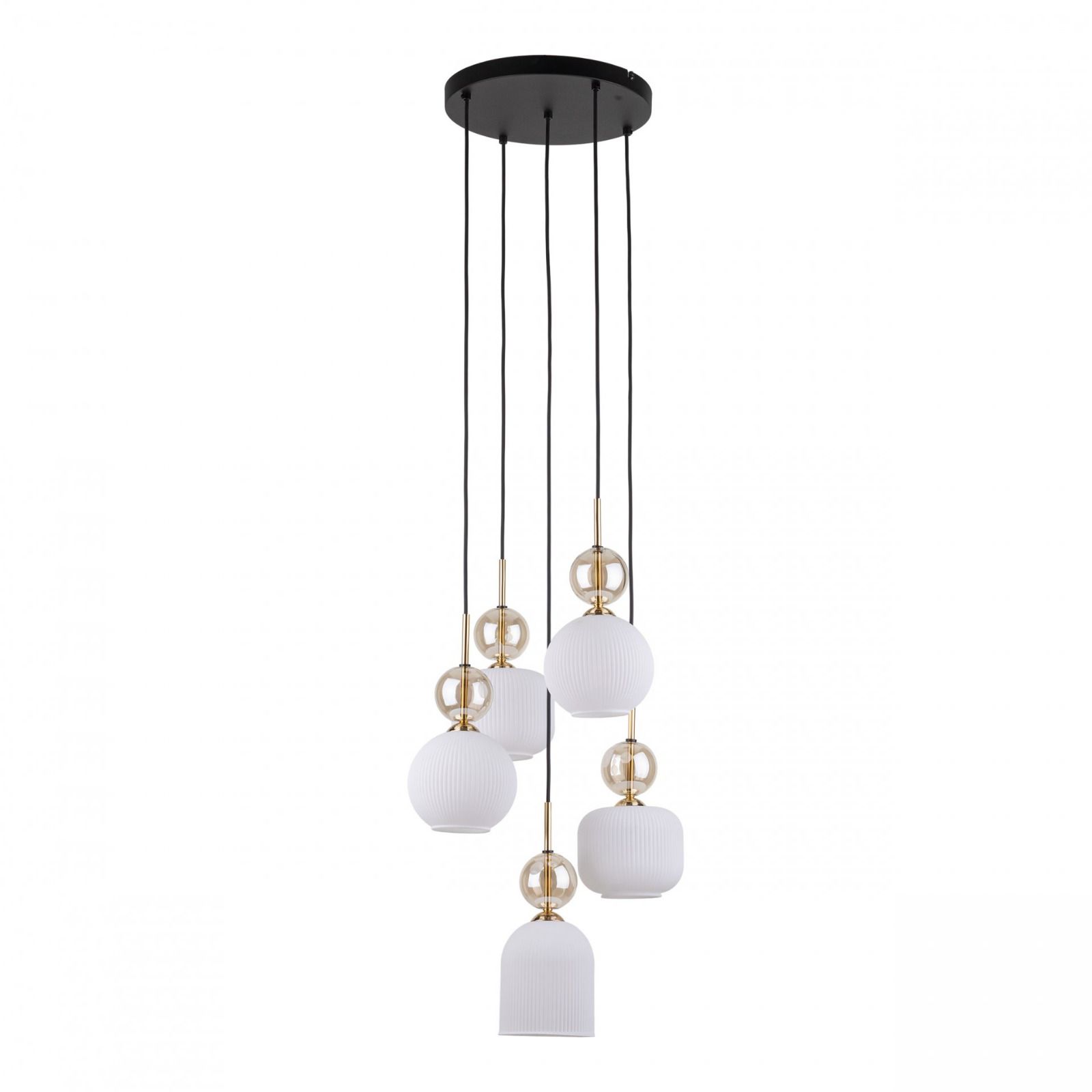 Lampa wisząca SOPHIA COGNAC Złota 11593
