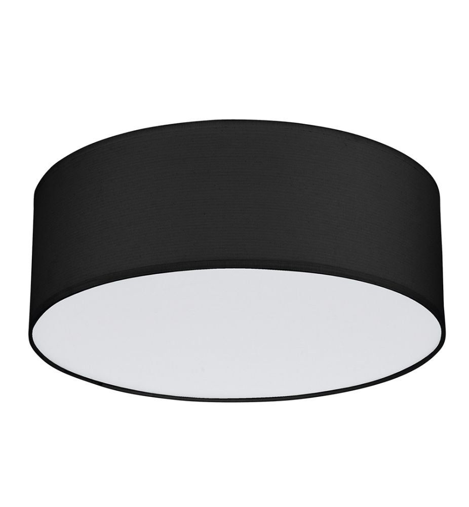 Lampa sufitowa RONDO Czarna śr. 45 cm 1088