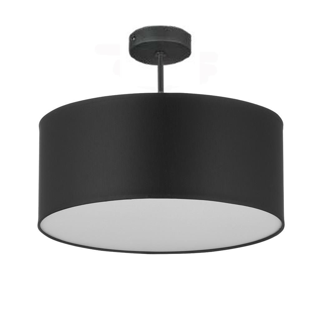 Lampa sufitowa RONDO Czarna śr. 40 cm 4246