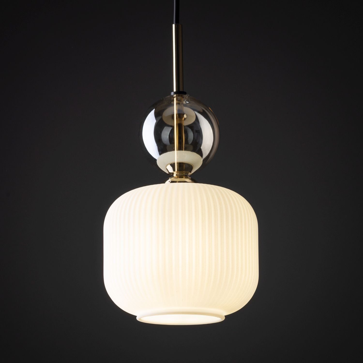 Lampa wisząca SOPHIA COGNAC Złota 11589
