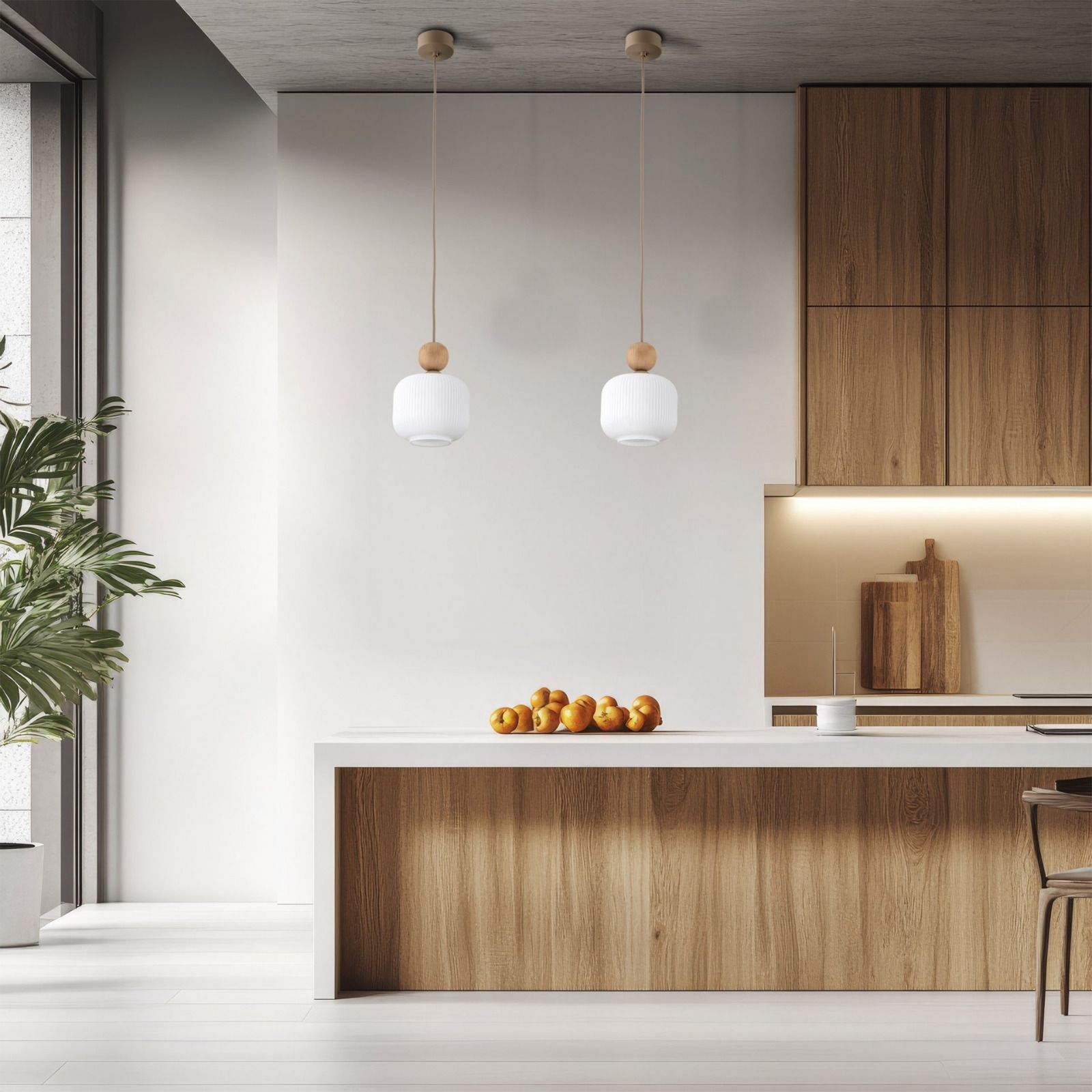 Lampa wisząca BALLO Brązowa 11049