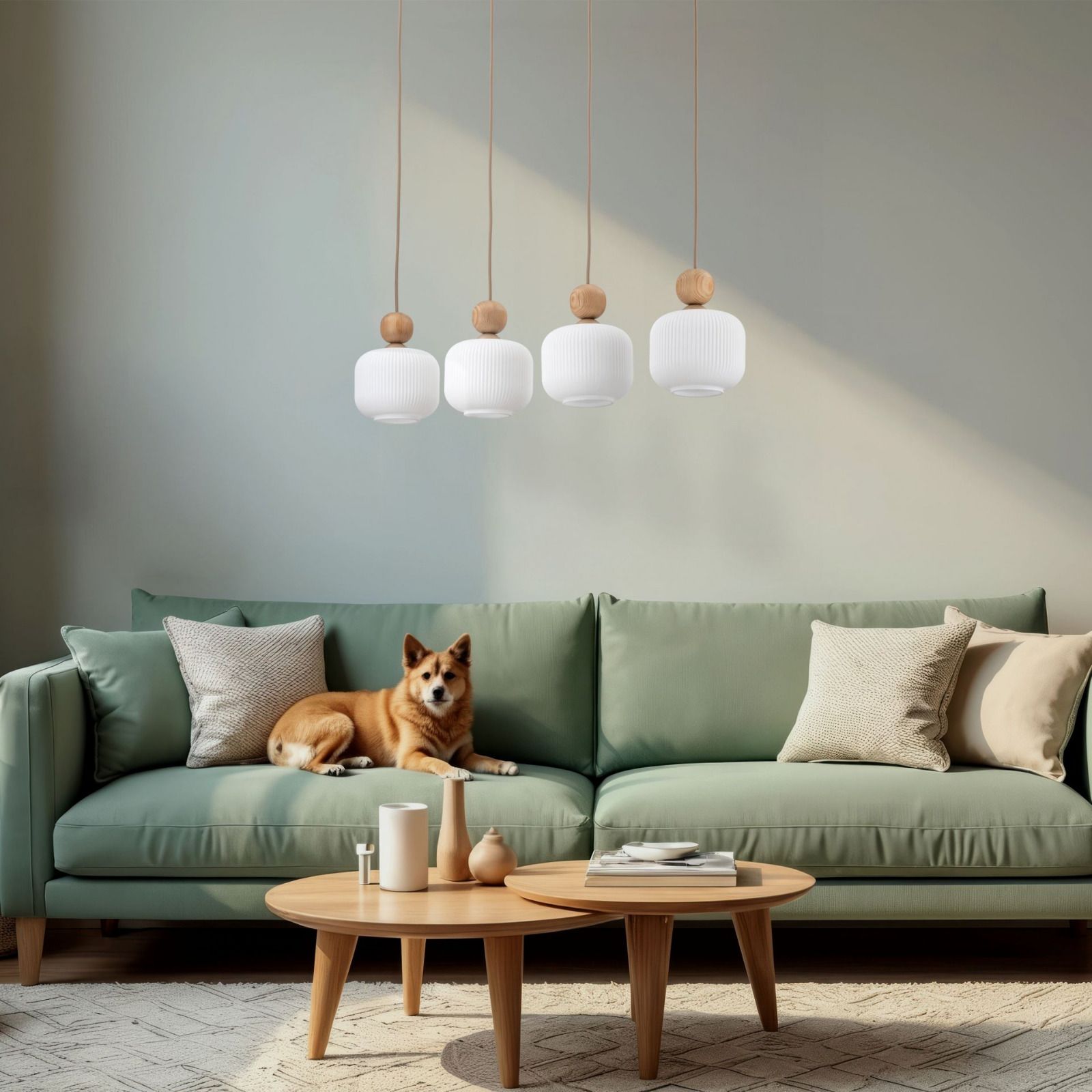 Lampa wisząca BALLO Brązowa 11051