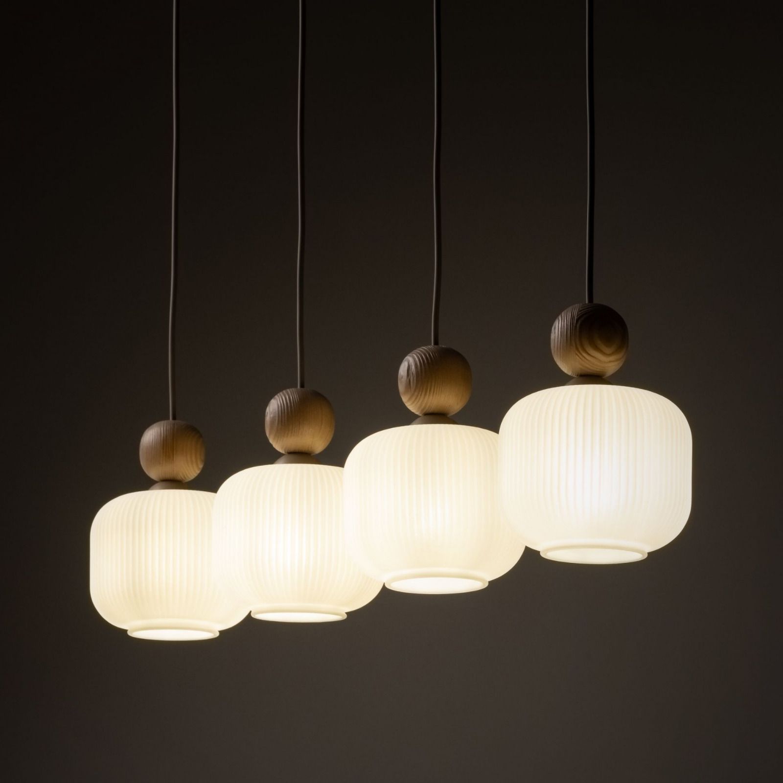 Lampa wisząca BALLO Brązowa 11051