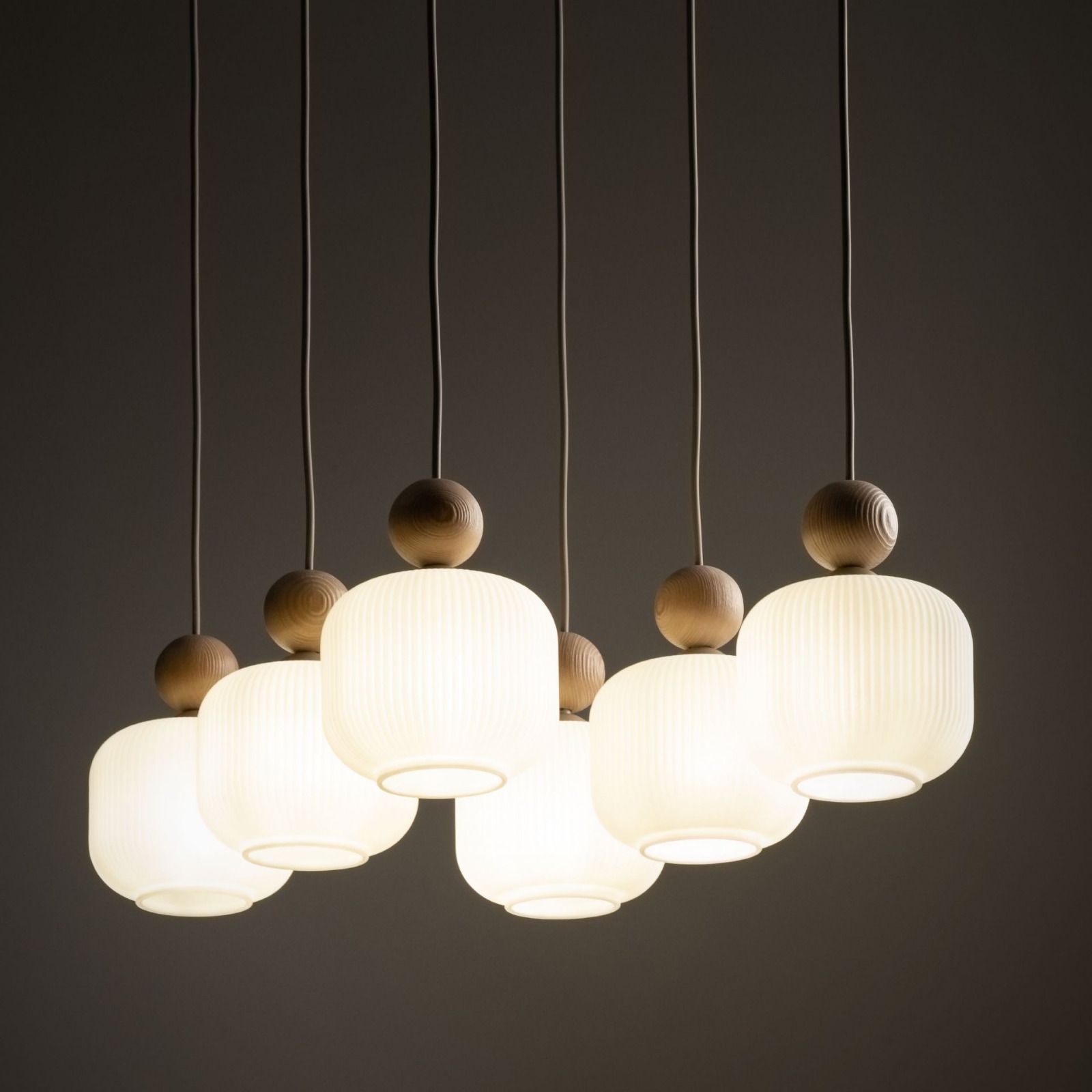 Lampa wisząca BALLO Brązowa 11052